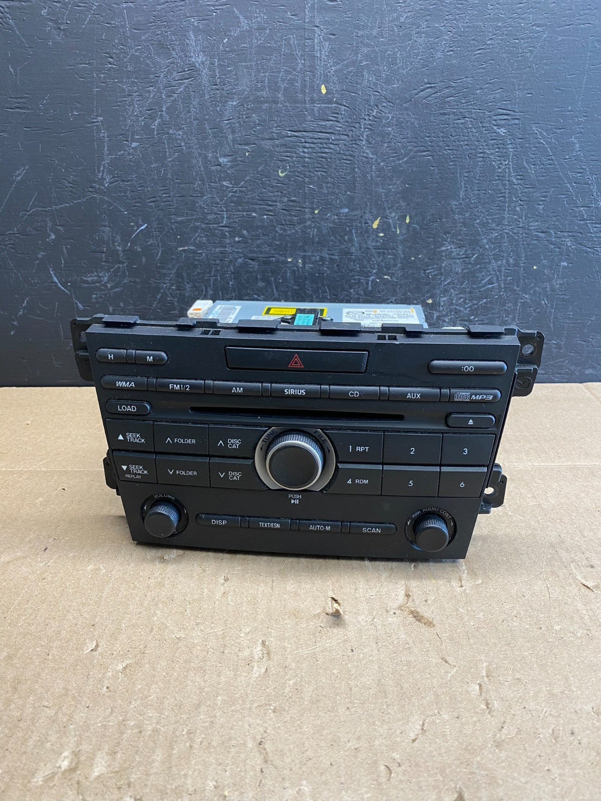 2010 Mazda CX-7 Audio Equipment Radio Receiver Am-fm-cd Single ac6298 DG0