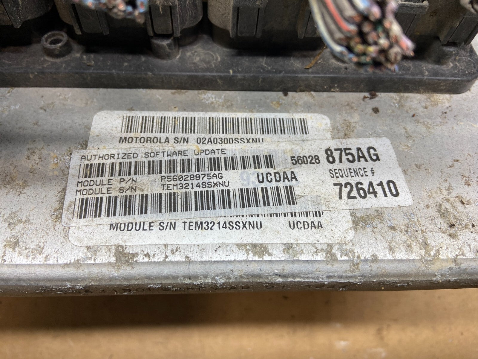 2005 Dodge Ram 1500 Engine Computer 5.7L ECM P56028875AG D6297 PS4
