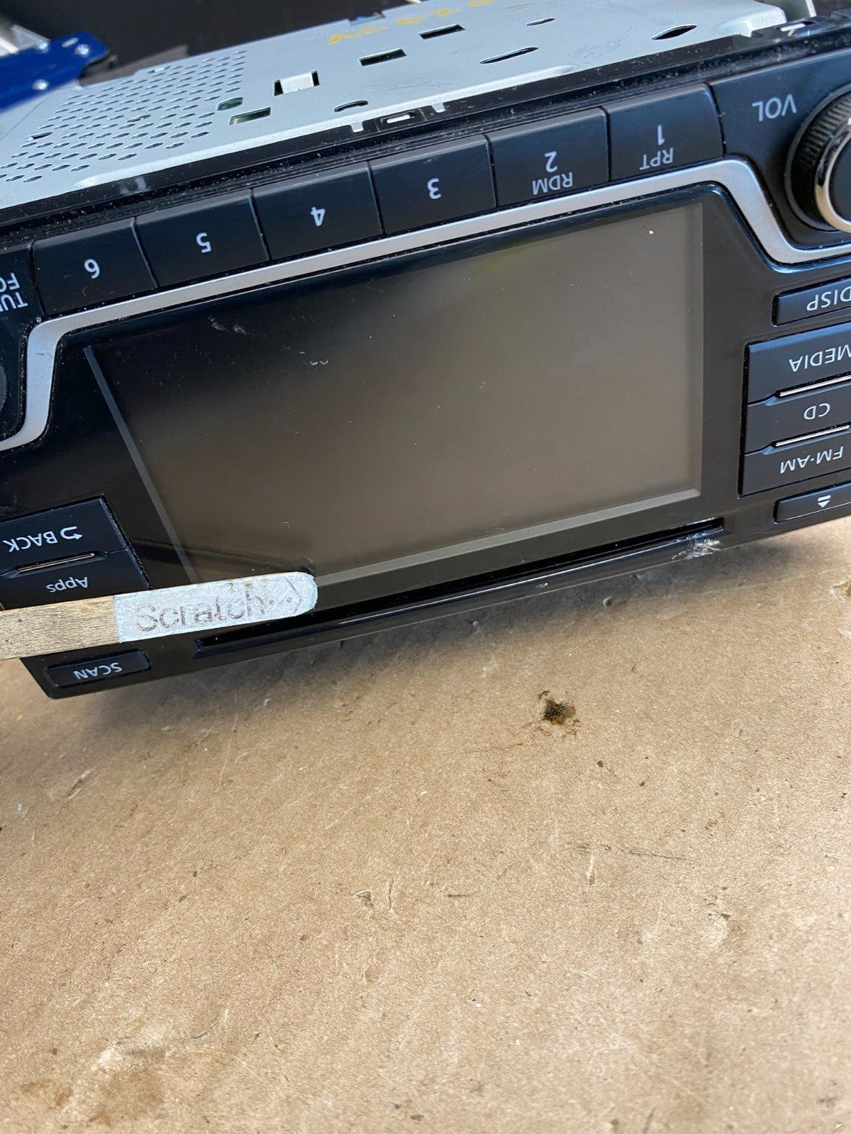 2015 2016 2017 Nissan Juke Radio CD Player AM/FM Screen Radio ac6267 DG3