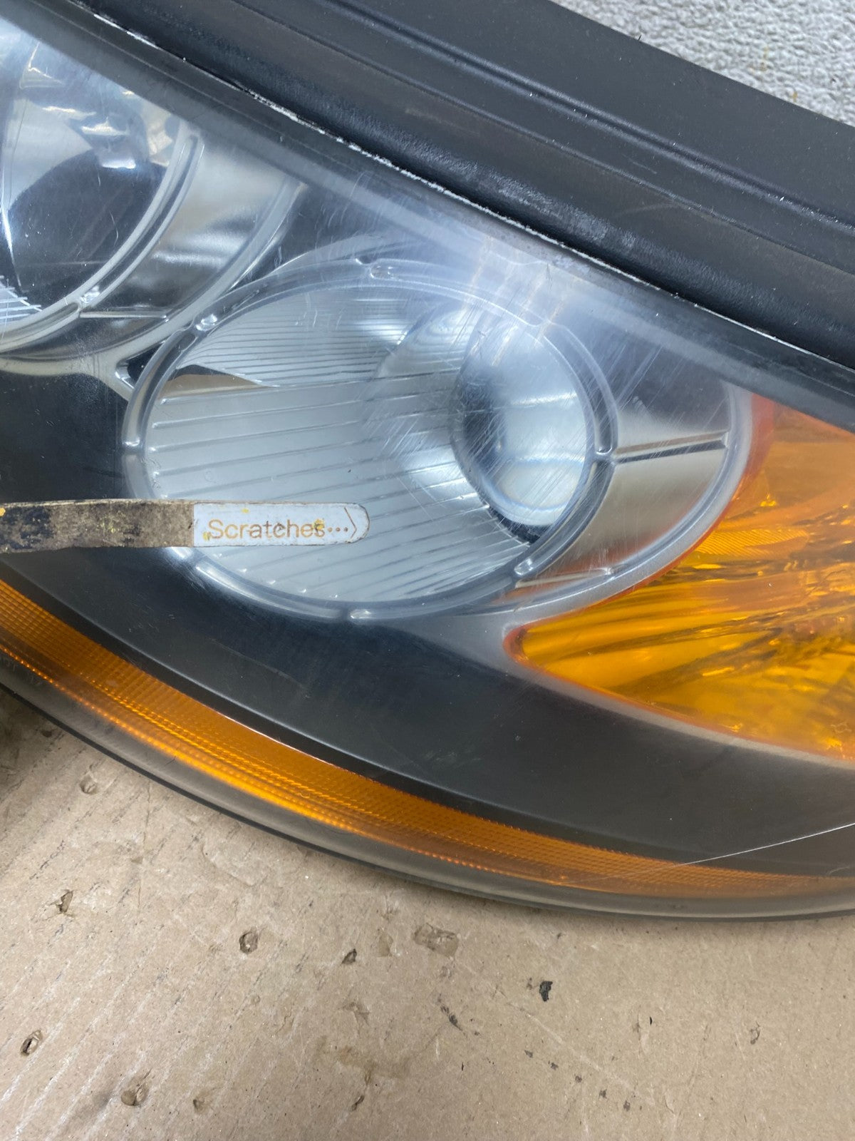 2007 2008 2009 Hyundai Santa Fe Left Driver LH Halogen Headlight AJ2530 DW3