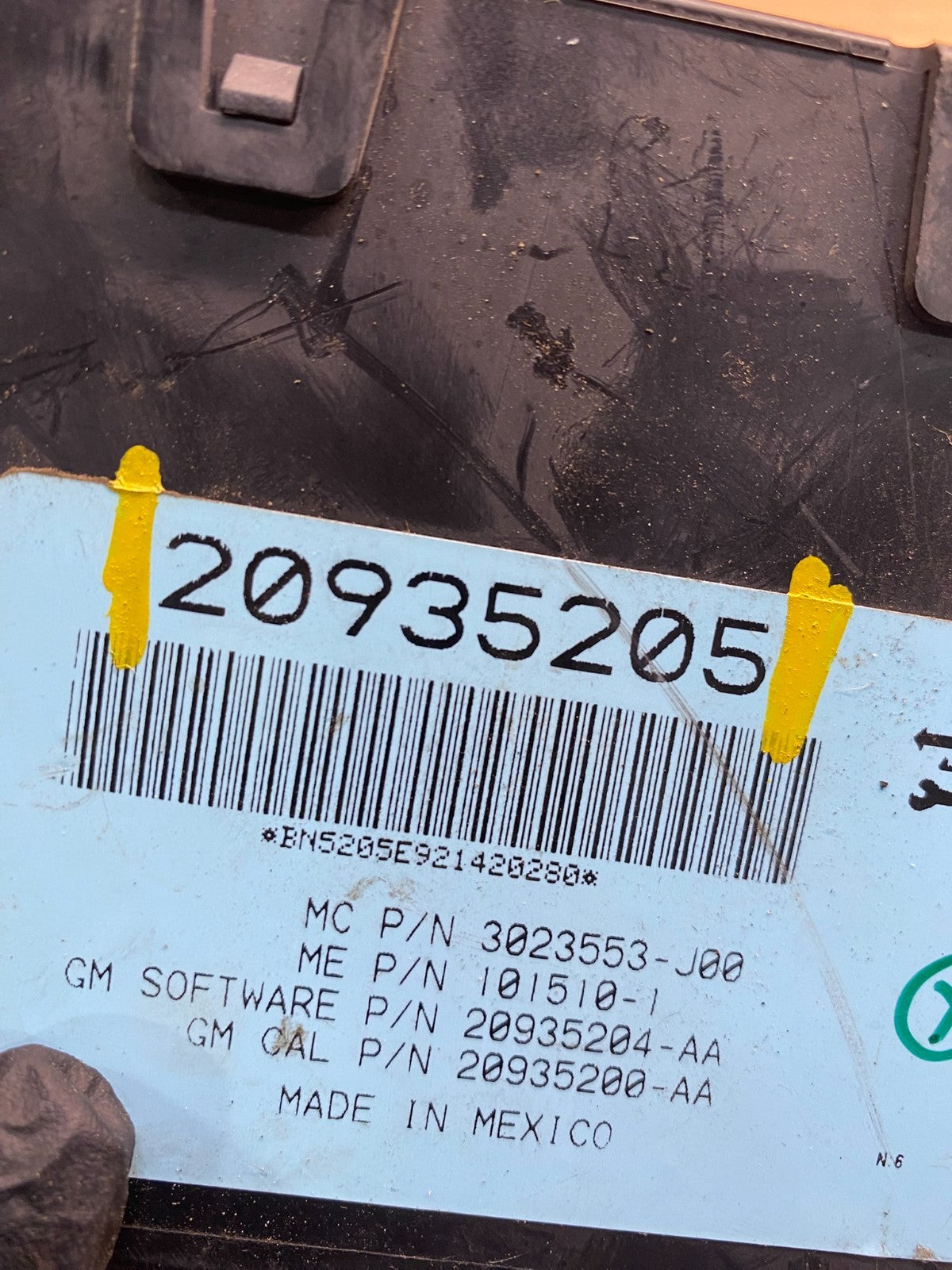2009-2012 GMC Acadia Power Motor Liftgate Tailgate Control Module af0026 DG4