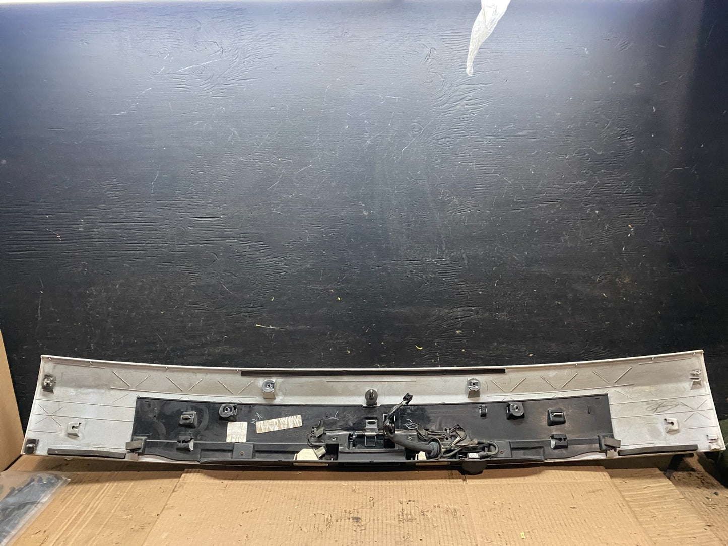 2011 to 2018 Dodge Grand Caravan Tail Gate Trim Molding With Camera OEM W2486 DG11