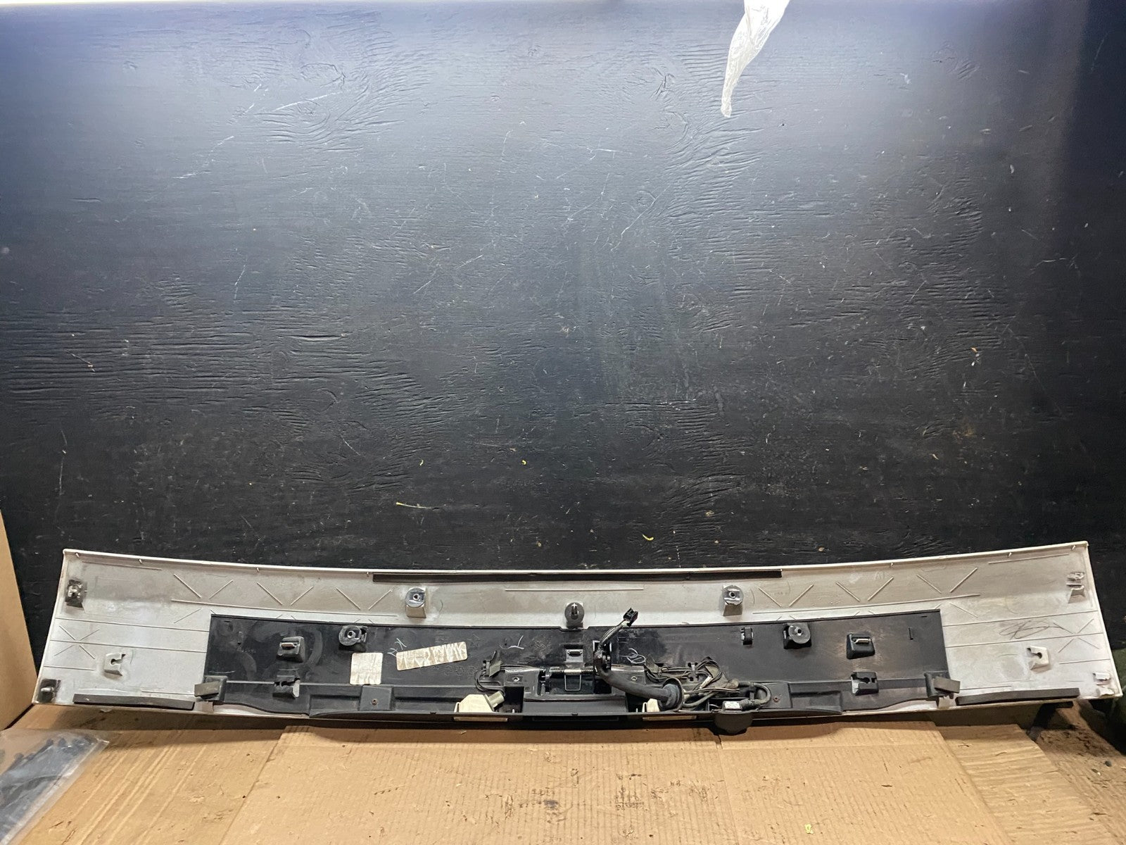 2011 to 2018 Dodge Grand Caravan Tail Gate Trim Molding With Camera OEM W2486 DG11