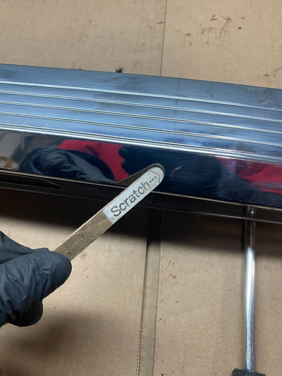 2011 2013 Honda Odyssey Trunk Tail LiftGate Plate Molding Panel Chrome W2516  DG3