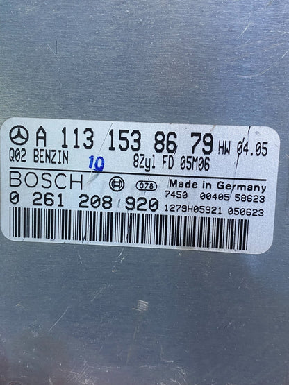2003 to 2006 Mercedes CL500 CLK500 ECU ECM Engine Control Module AI5103 DW2
