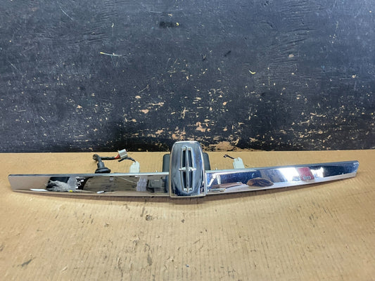 2009 to 2012 Lincoln MKS Camera Trunk Moulding Lid Chrome Trim OEM AA5894 DG0