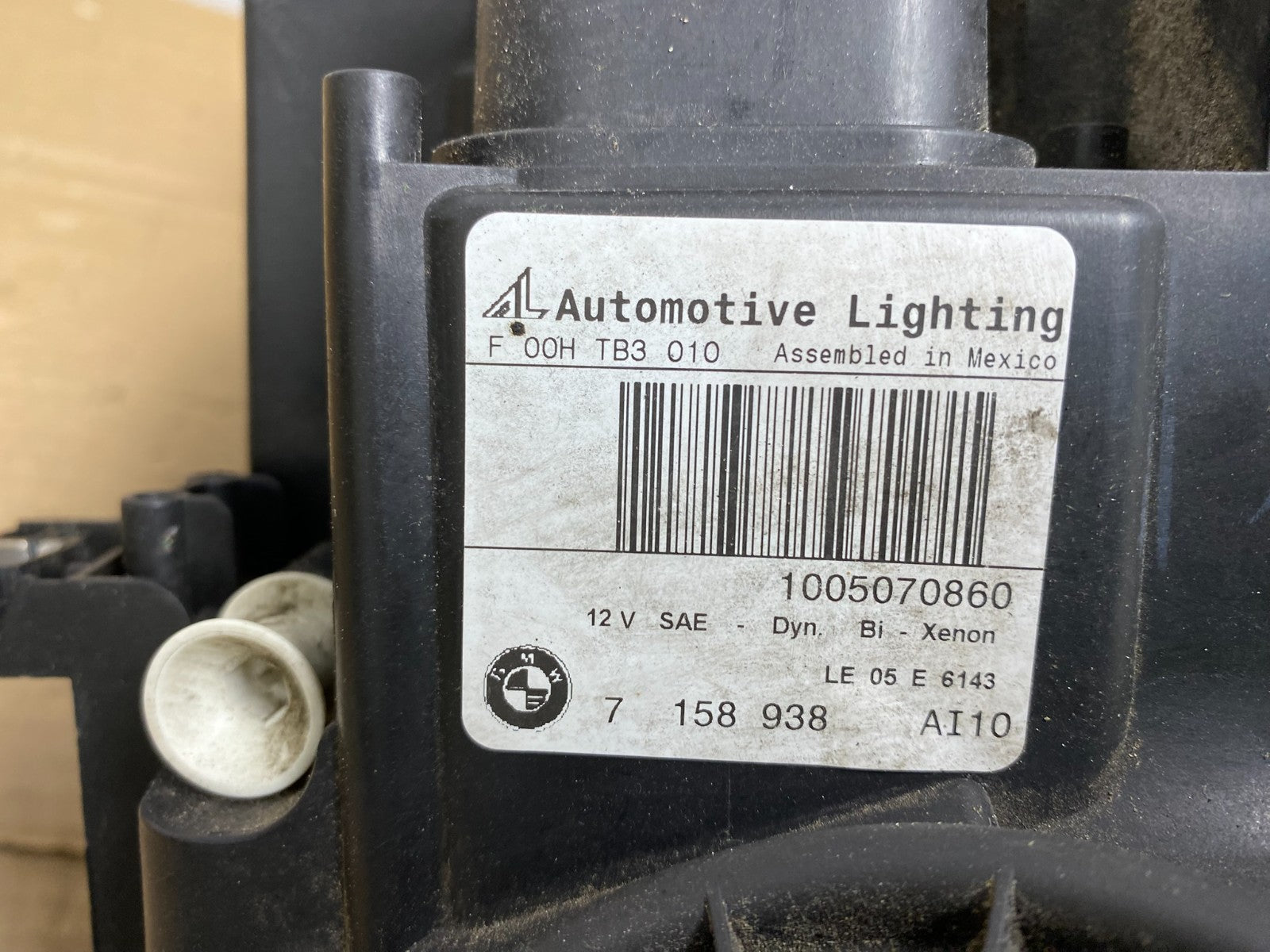 2007 2008 2009 2010 Bmw X5 Right Passenger RH Headlight Xenon Hid AG9048 DW9