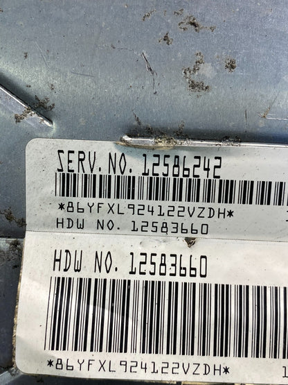 2005 Chevrolet Astro Ecu Engine Control Module Unit Ecm 12586242 ai7187 DG2