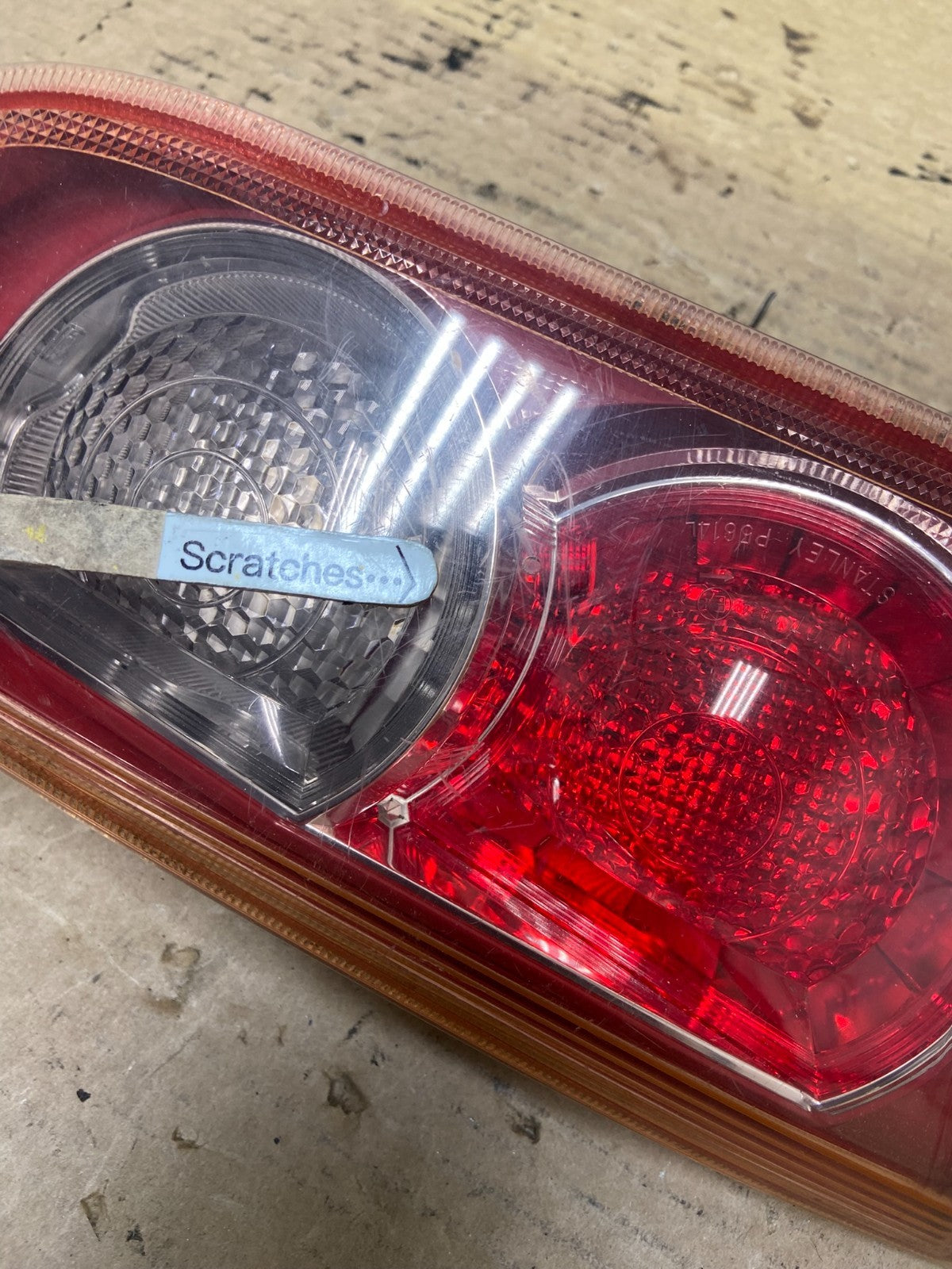 2008-2015 Mitsubishi Lancer Inner Tail Light Left Driver Lh OEM Red AB5247 LK3