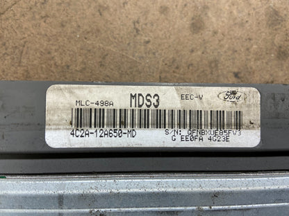 2004 Ford Van E250 4.6L Engine Control Module 4c2a-12a650-md AG4020 DG2