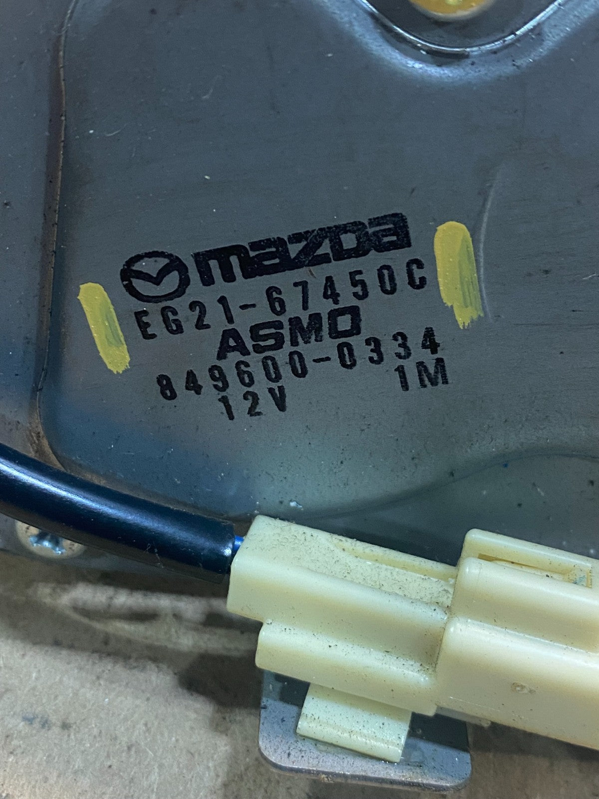 2007 to 2012 Mazda CX-7 CX7 Windshield Rear Wiper Motor aa3271 DG6