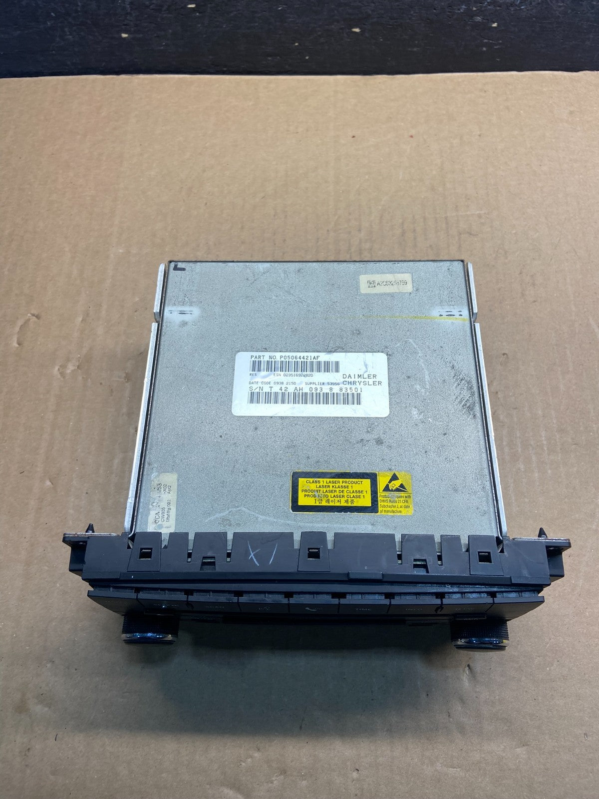 2007-2012 Chrysler Dodge Jeep Ram Radio CD MP3 AUX Receiver AF9385 DG3