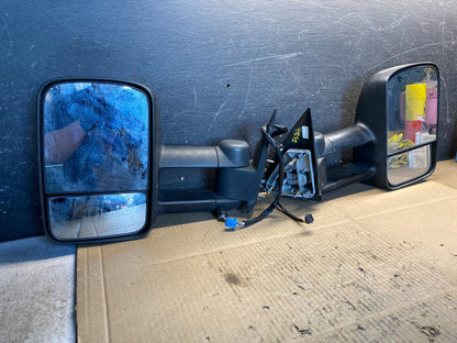 1999-2006 Chevrolet Silverado Sierra Left+Right Set Tow Door Mirror AA7451 MS9