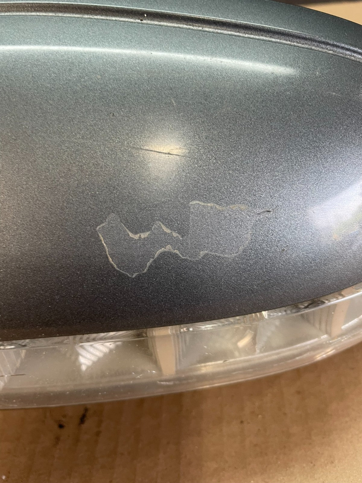 2003 to 2006 Mercedes S Class Left Driver Side View Mirror AD8612 DG8
