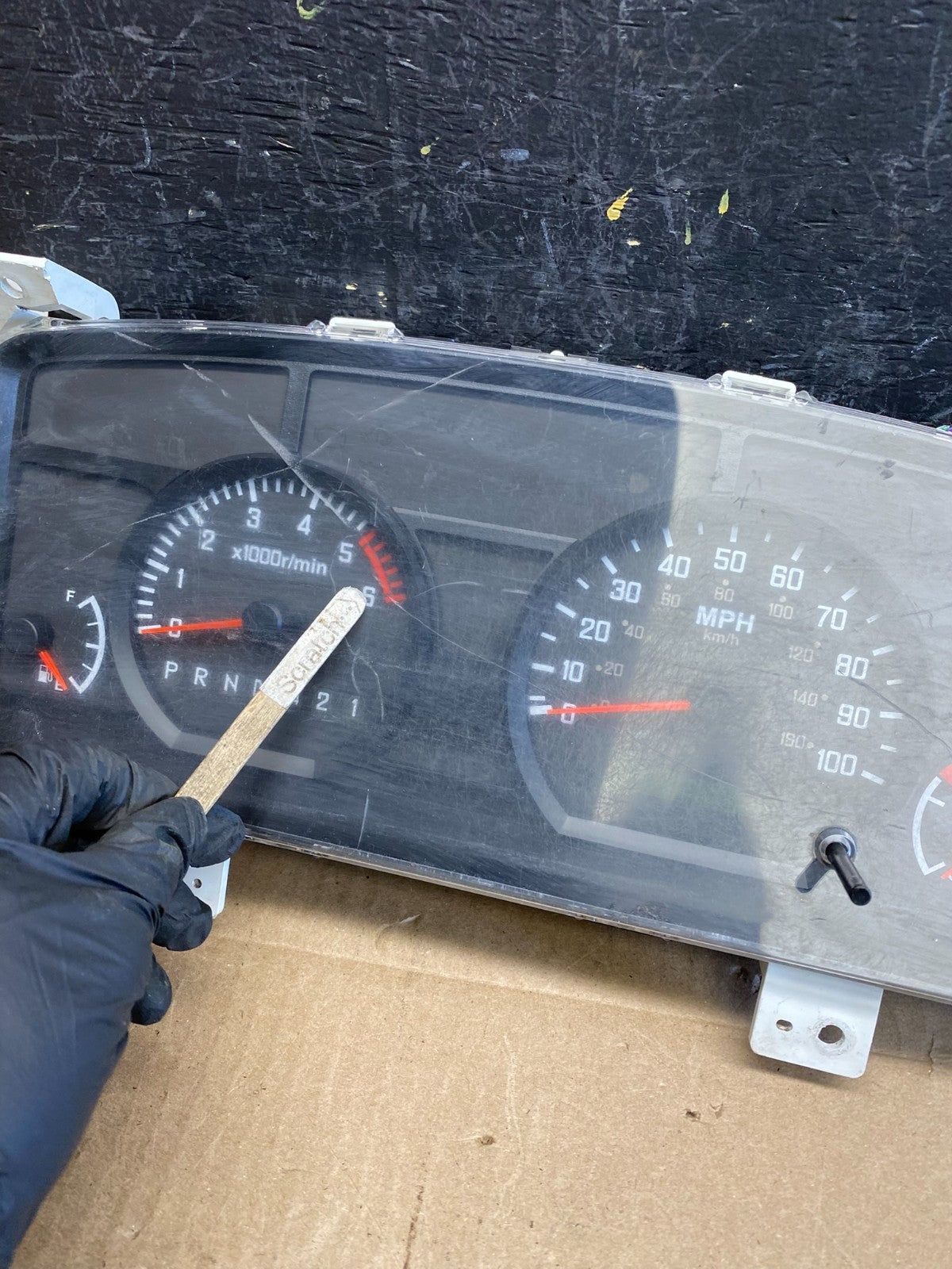 2012 Isuzu NPR USED Instrument Cluster P#IMSM-100-E 8980886511 AC61981