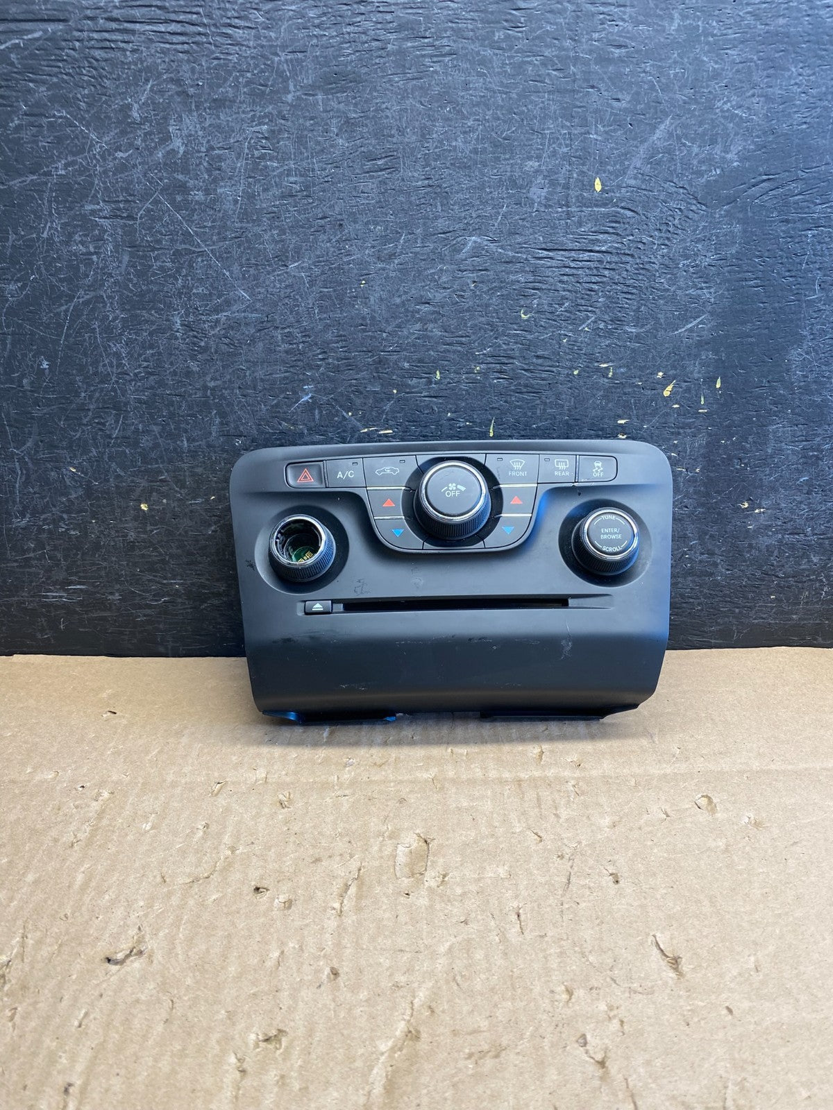 2011 to 2014 Dodge Charger Audio Climate Control Panel AJ1306 DW0
