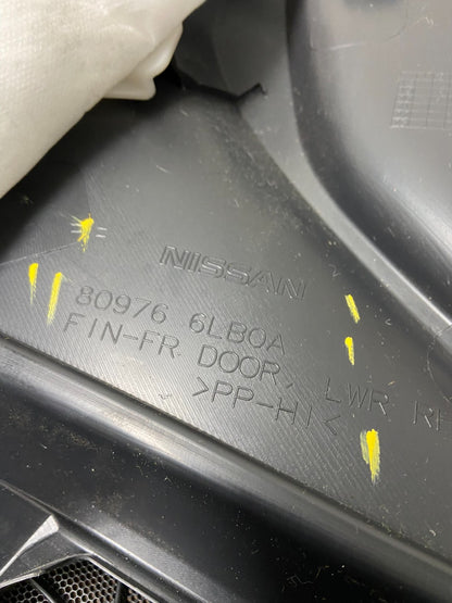 2020 - 2023 Nissan Sentra Front Right Passenger Interior Door Panel OEM Y3195 DG9