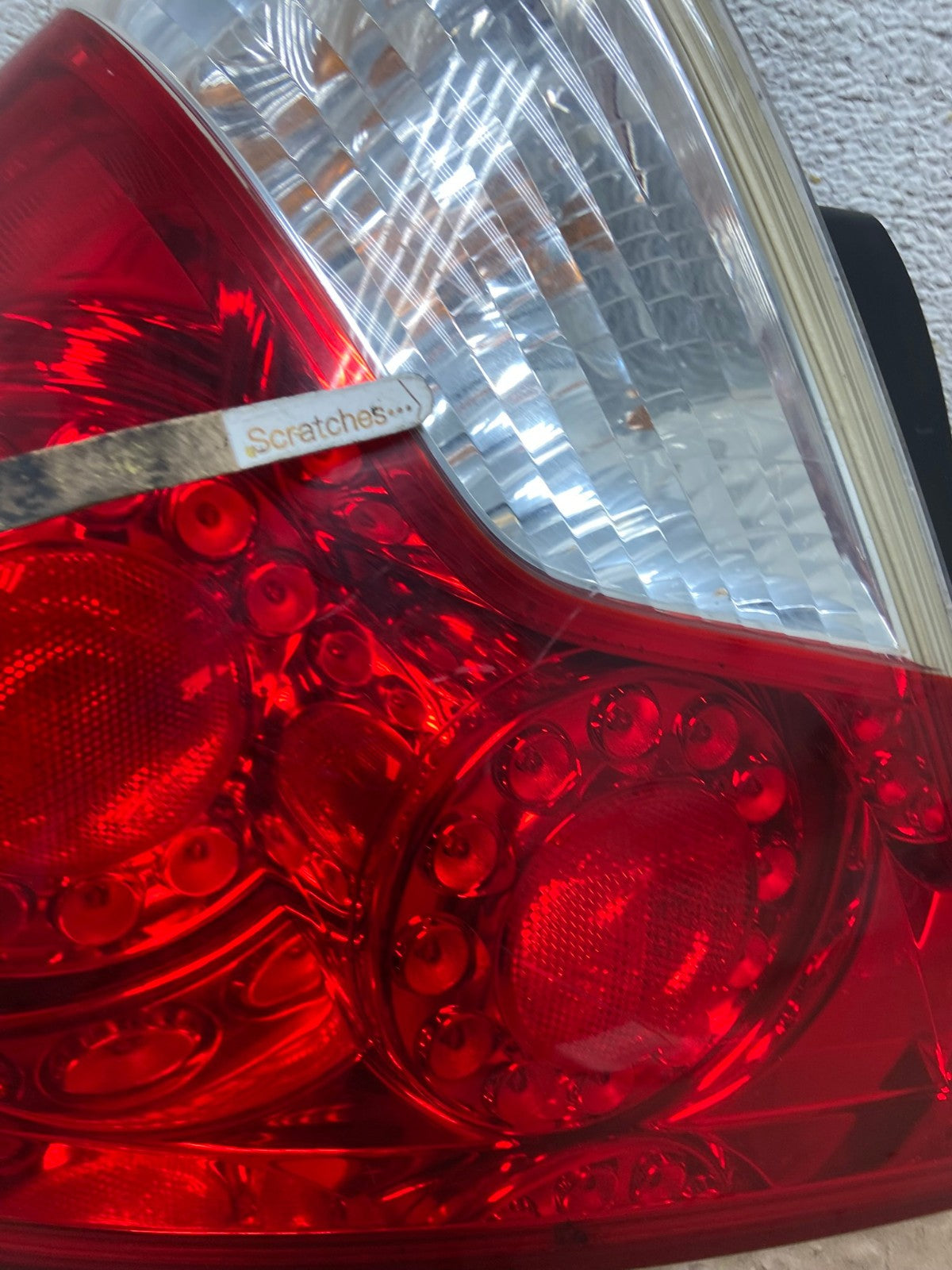 2006 2007 Infiniti M35 M35X M45 Left Driver LH Side Tail Light AI0971 LK3