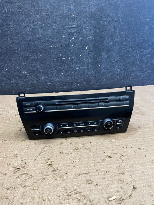2009-2015 BMW F01 740i 750i Heater Ac Climate Radio Stereo Control AH1206 DG0