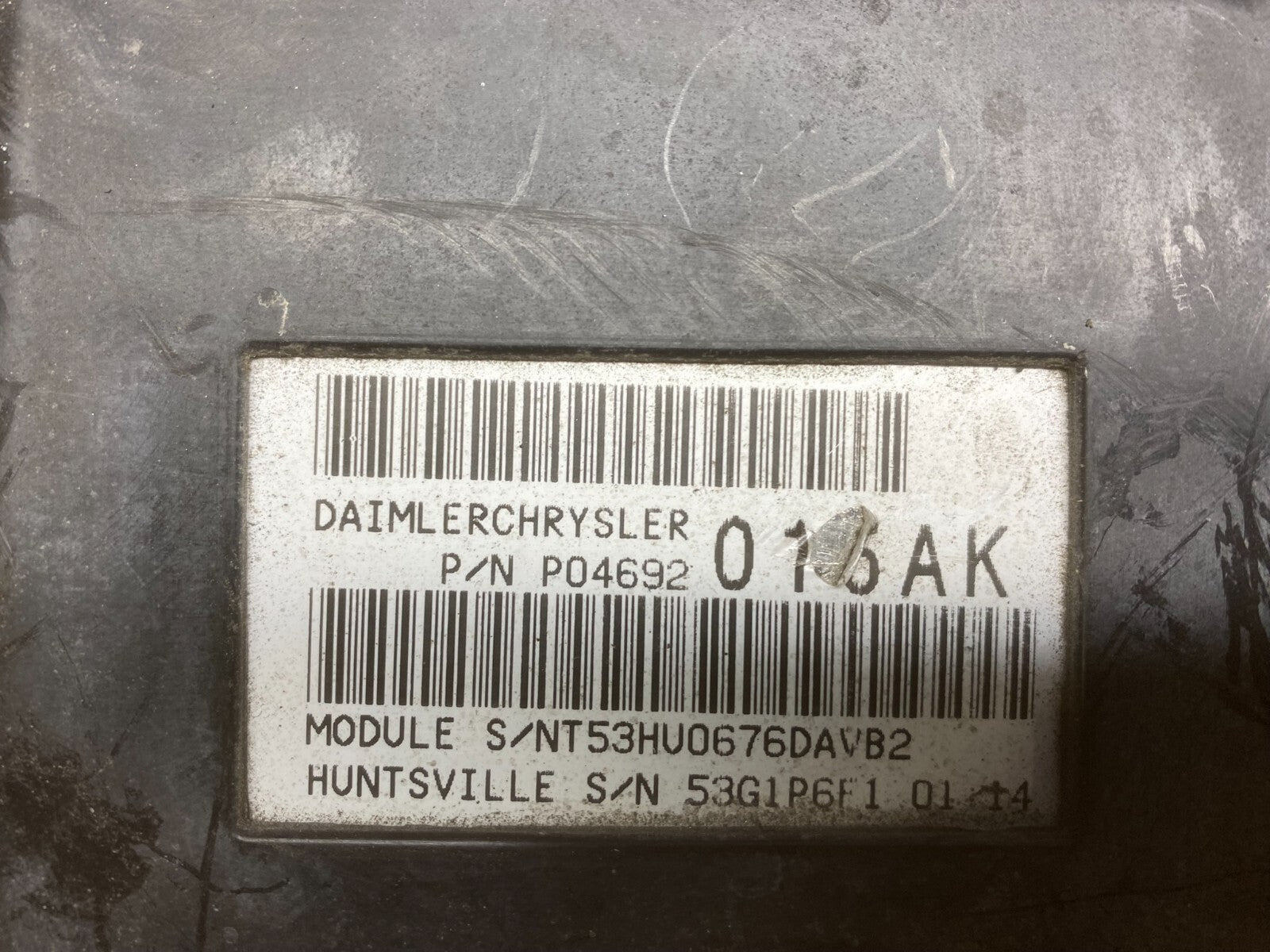 2006 Jeep Grand Cherokee Integrated Power Fuse Box BCM Body Module  H4065 Oem DG3