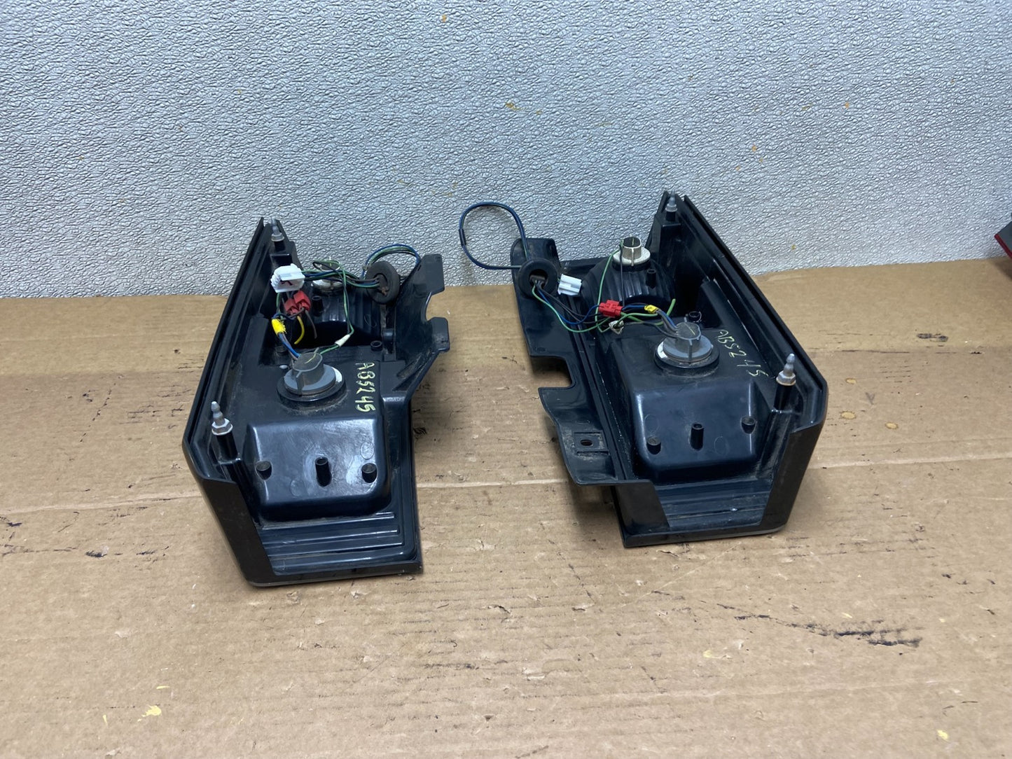 2006 to 2008 Hummer H3 Left+Right Set LED Black Tail Lights AB5245 DG9