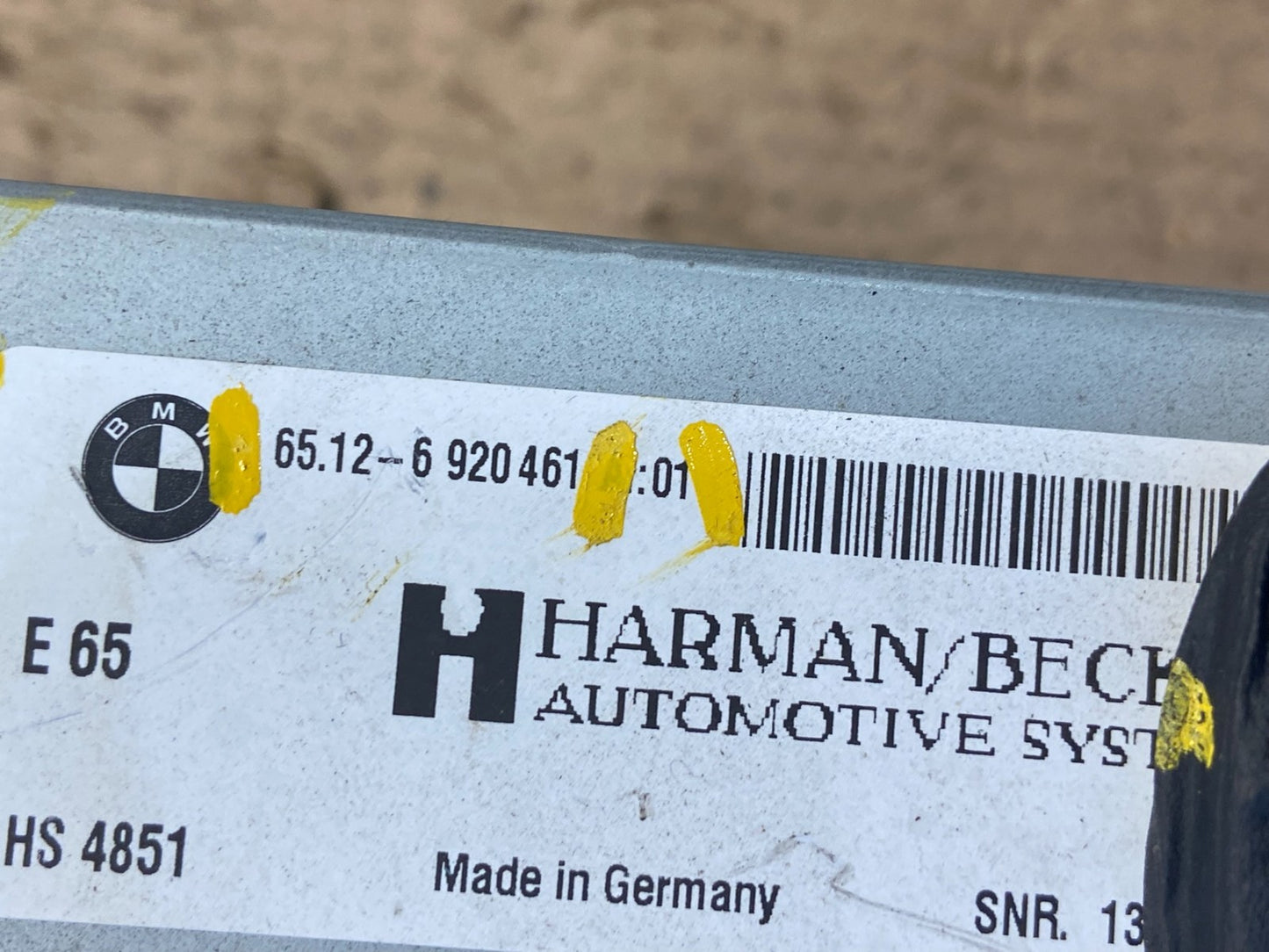 2012 to 2010 Bmw Harman Becker Stereo Audio Amplifier Amp Oem R6226 DG6