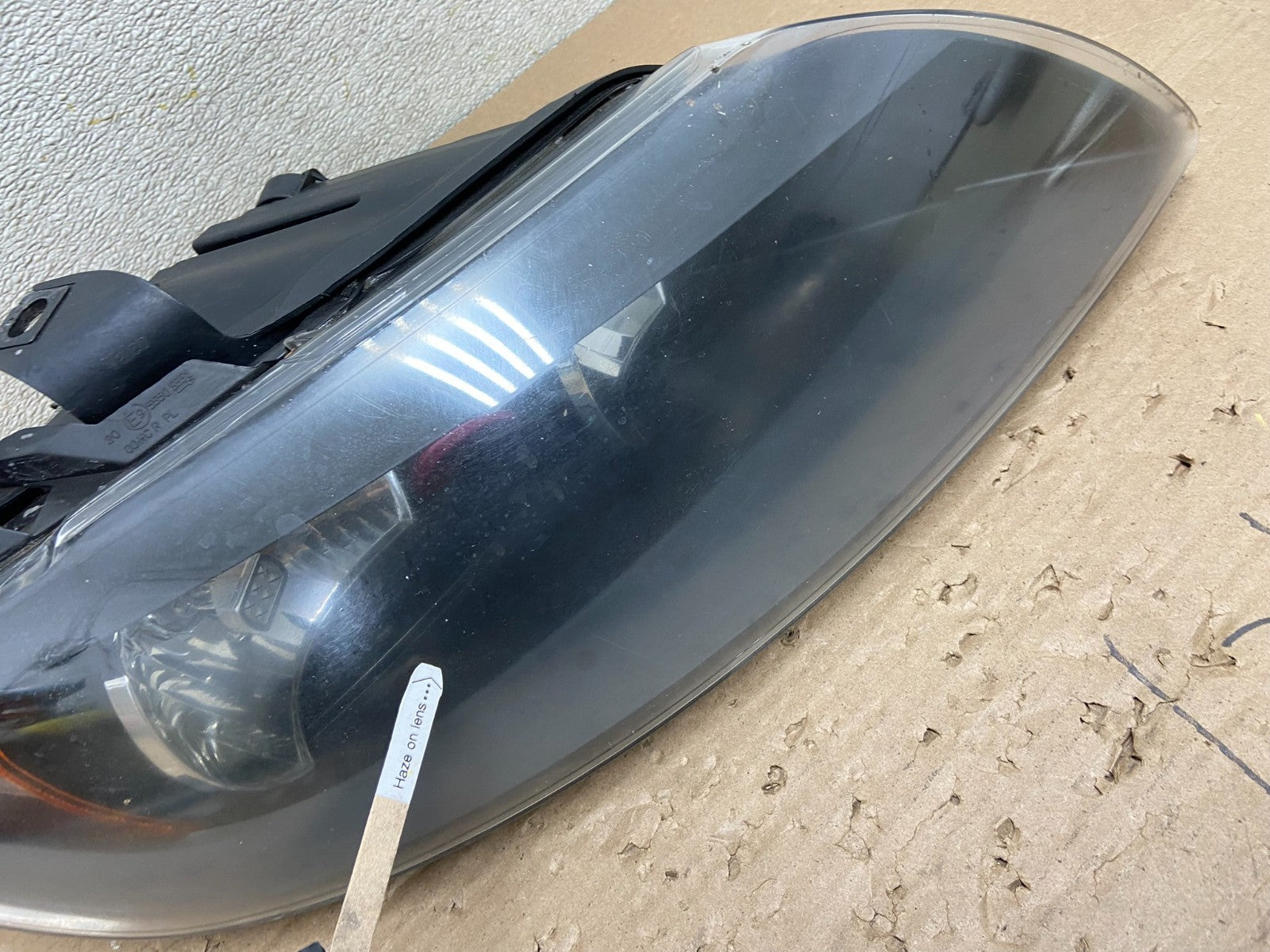 2007- 2009 Audi Q7 Right Passenger RH Side Black Halogen Headlight Oem AB1545 DG4