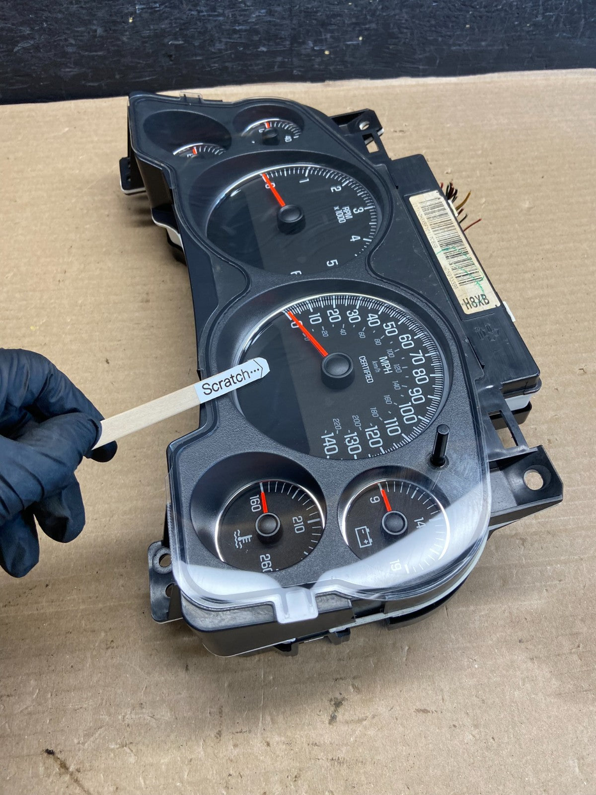 2007 2012 GMC Yukon Tahoe Sierra Speedometer Cluster Gauge AH1441 DG3