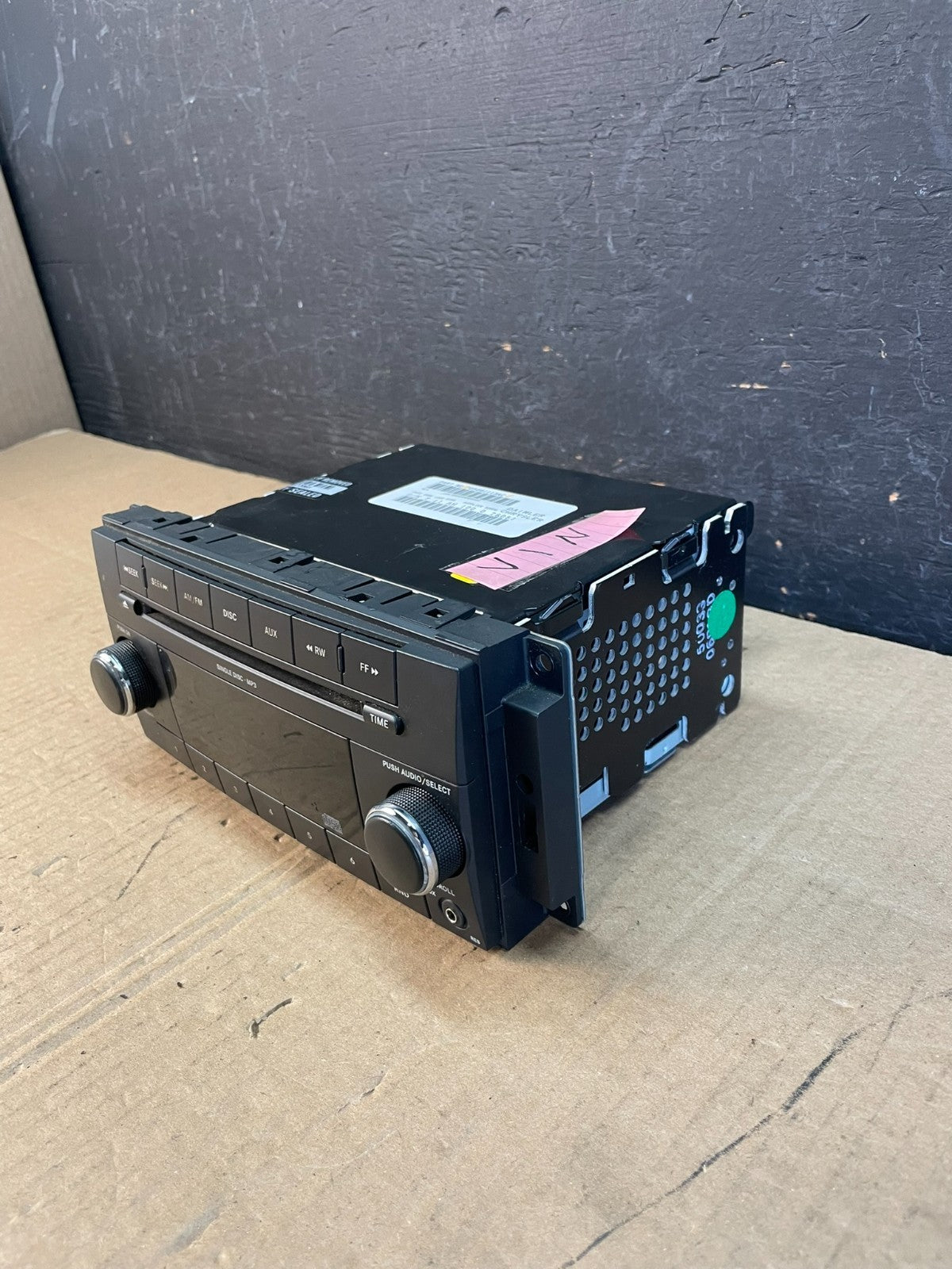 2007-2012 Chrysler Dodge Jeep Ram Radio CD MP3 AUX Receiver AC2355 DG2