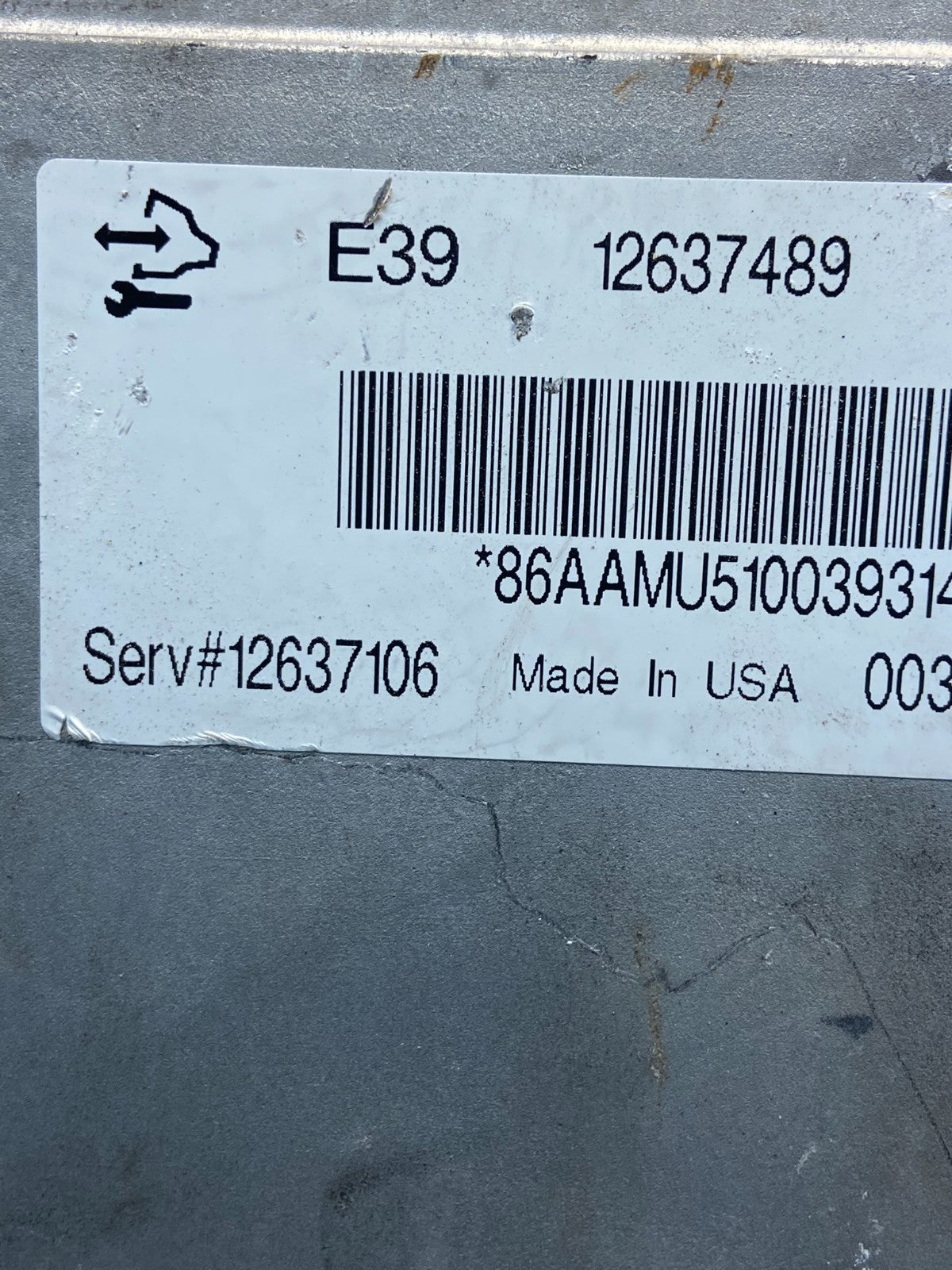 2010 2011 Chevrolet Equinox Terrain Ecu Engine Control Module Unit Ecm AF9135 DG2