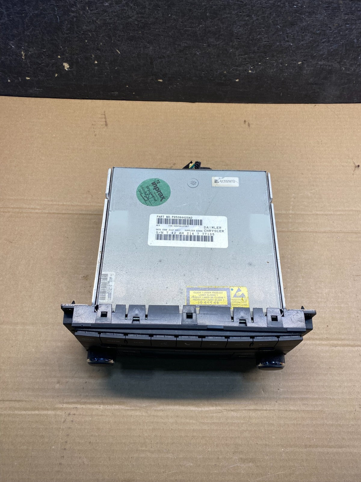 2007-2012 Chrysler Dodge Jeep Ram Radio CD MP3 AUX Receiver ai7450 DG3