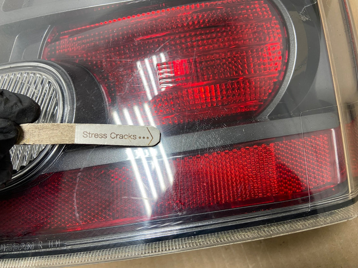 2007 to 2012 Nissan Sentra Right Passenger Rh Black Tail Light AH4372 LK5