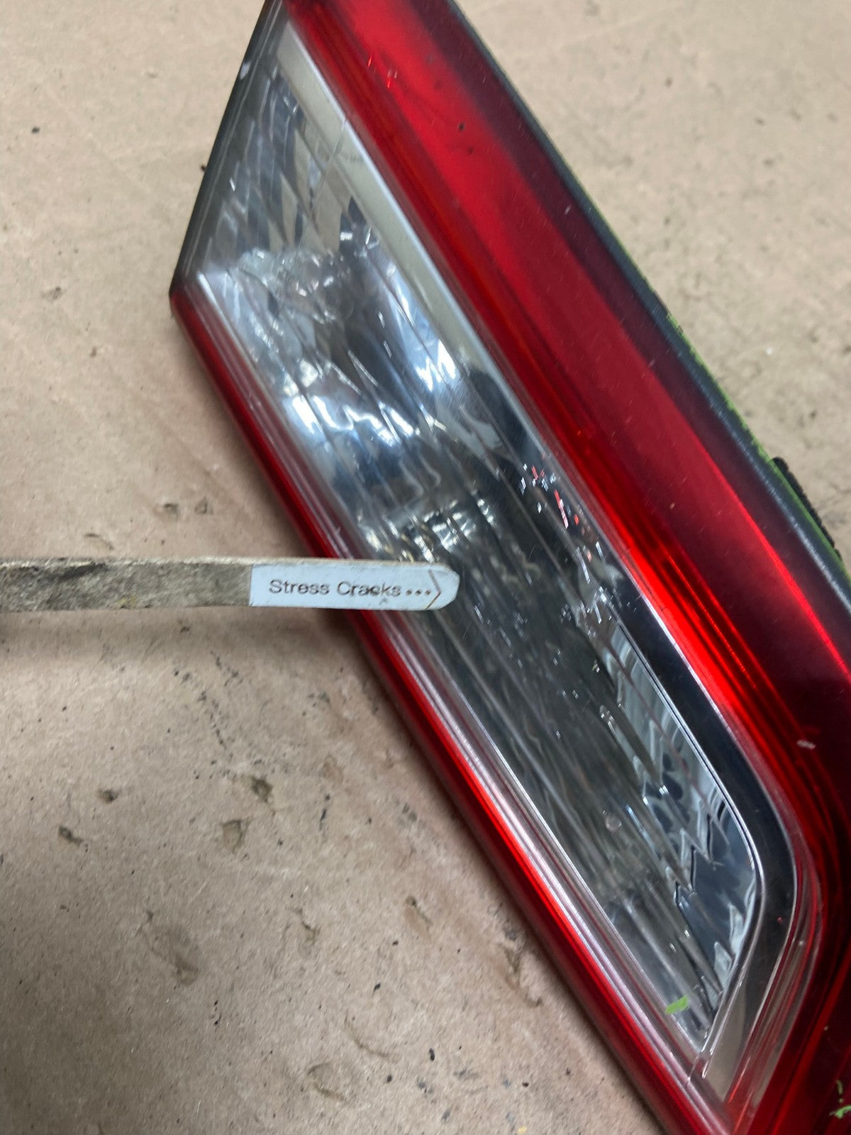 2012 2013 2014 Toyota Camry Left Driver LH Side Tail Light inner AI1058 LK4