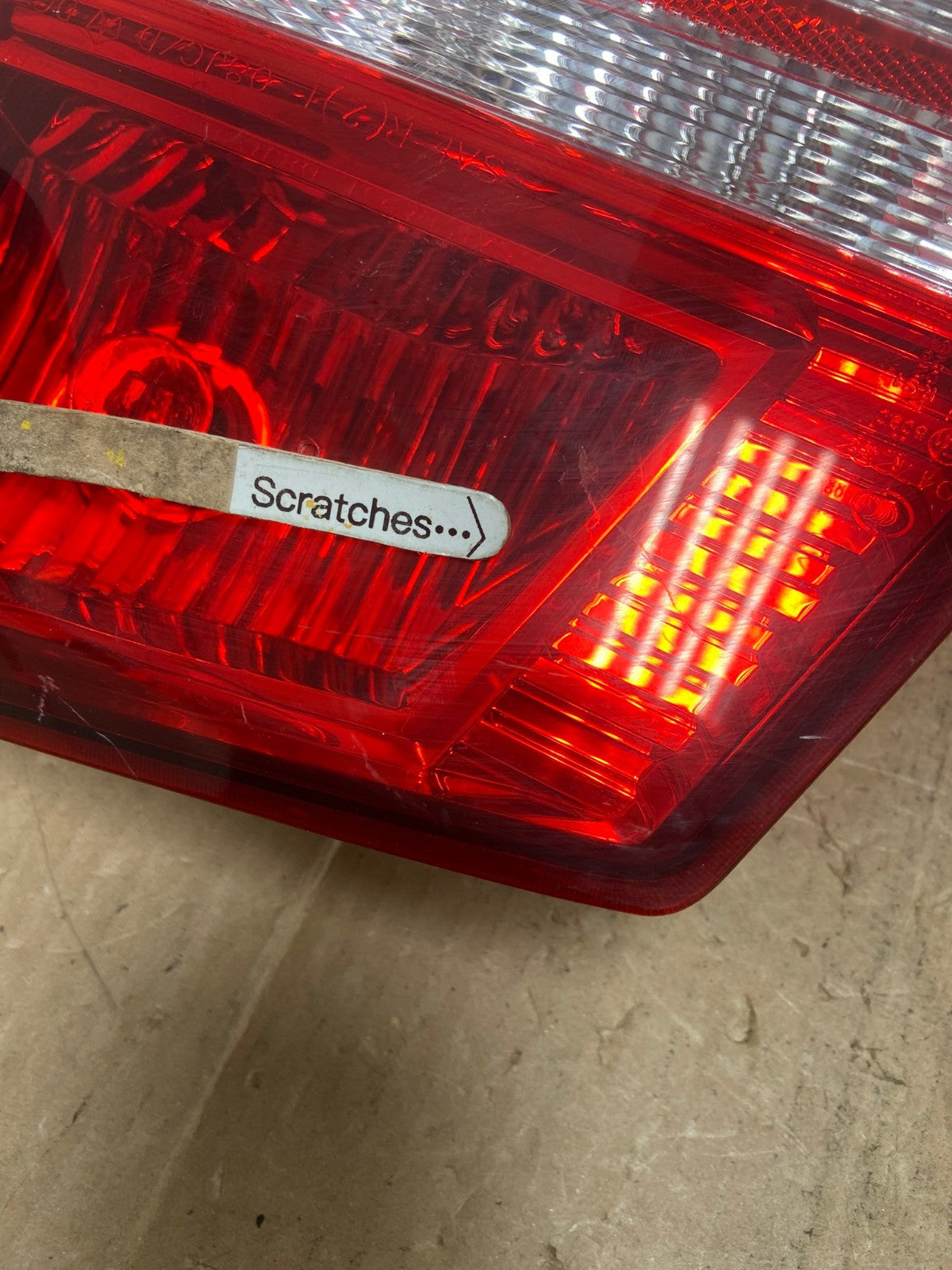 2009 2010 2011 Dodge Journey Right Passenger Rh  Tail Light Inner Oem AB8328 LK3