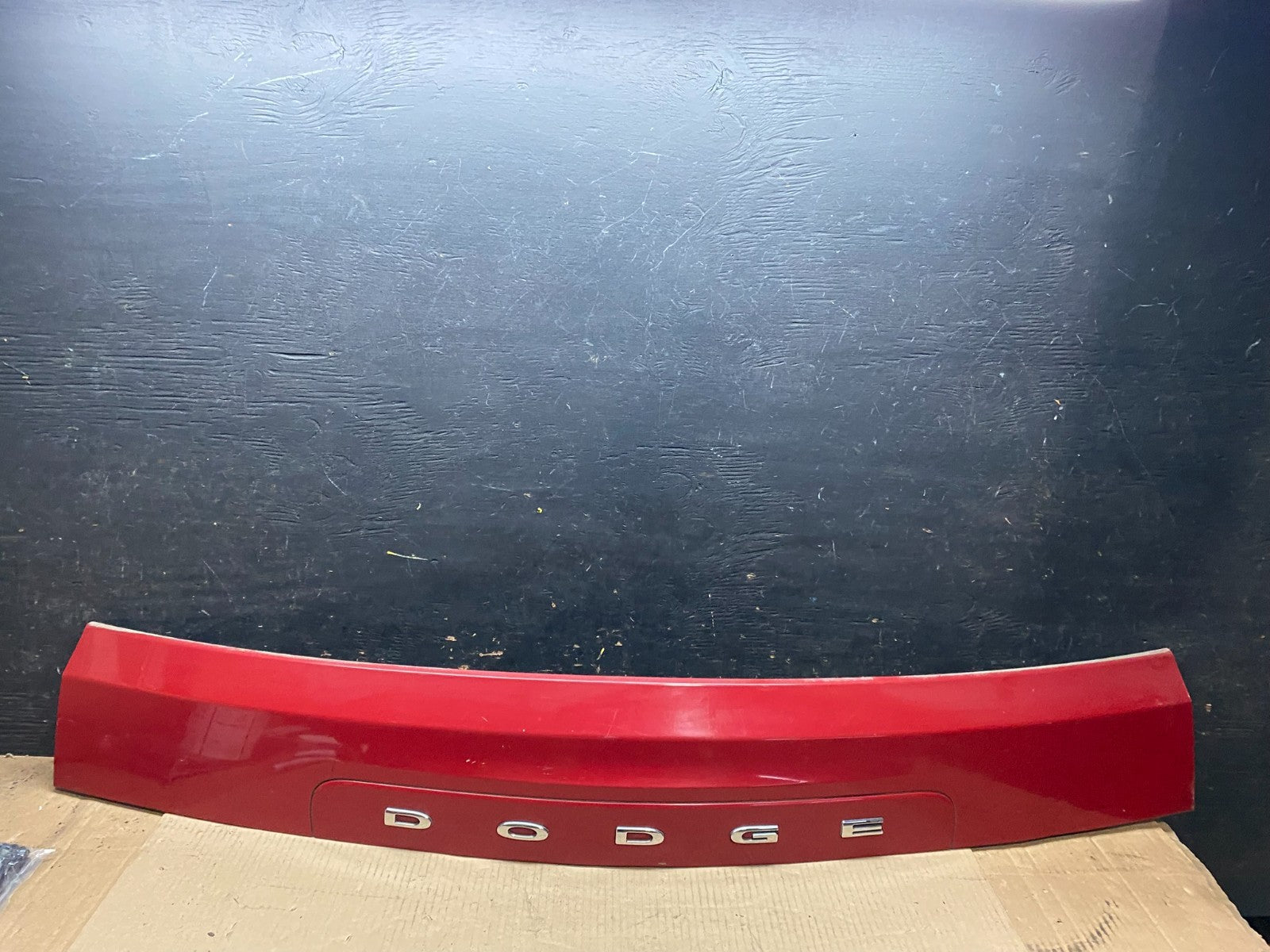 2011-2018 Dodge Grand Caravan Black Rear Tail Gate Trim Molding Panel U7531 DG0