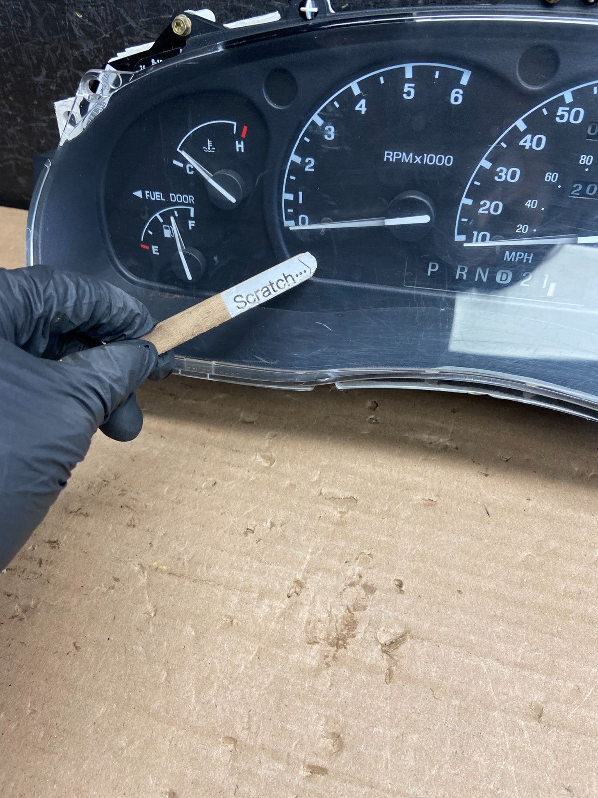 1998 1999 2000 Ford Explorer Speedometer Cluster Gauge AG0308 DG1