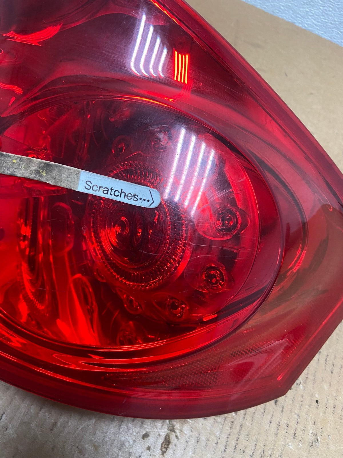 2007 to 2013 Infiniti G35 G37 Sedan Right Passenger Rh Tail Light AE0443 LK3