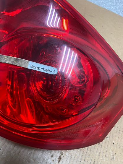 2007 to 2013 Infiniti G35 G37 Sedan Right Passenger Rh Tail Light AE0443 LK3