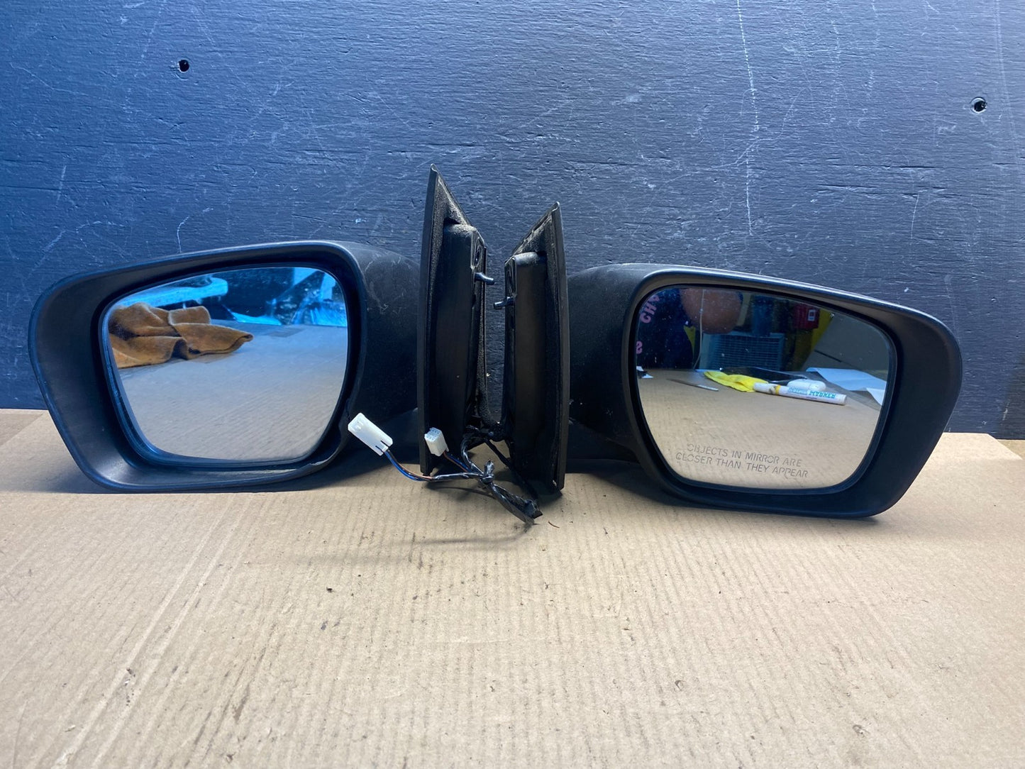 2007-2012 Mazda CX-7 Left+Right Side View Door Mirror AE6358 DW8