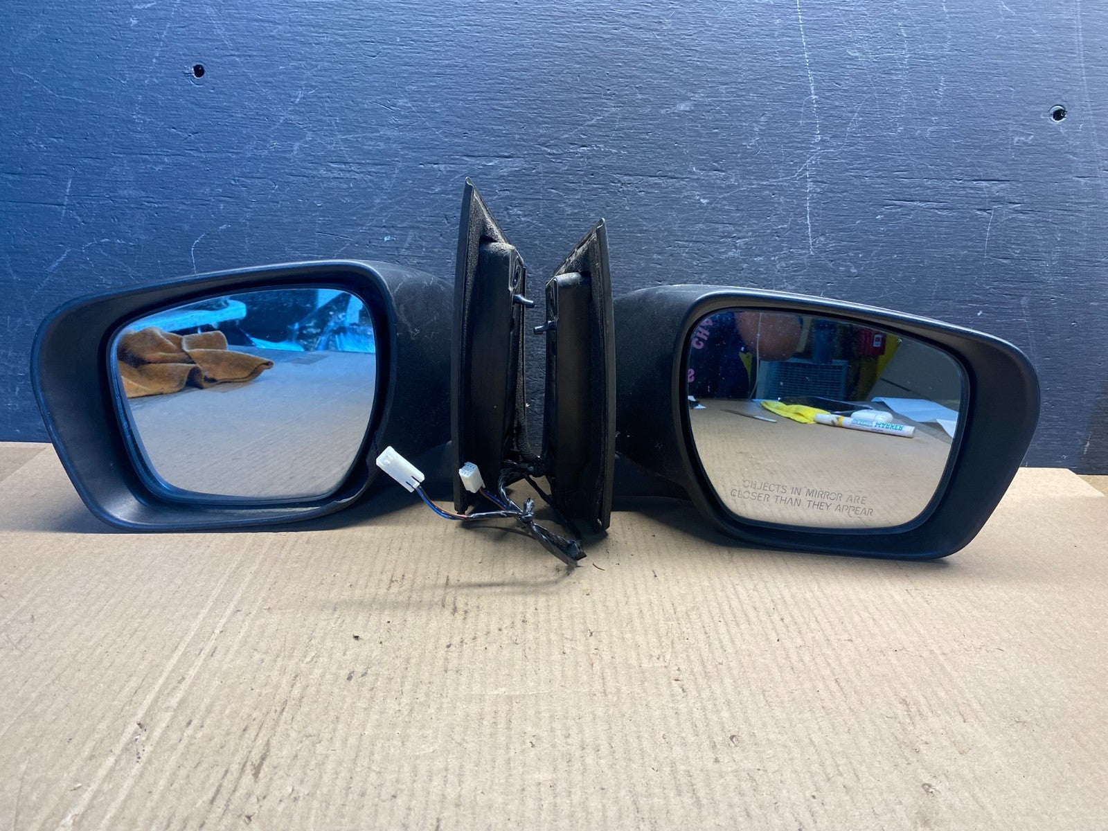 2007-2012 Mazda CX-7 Left+Right Side View Door Mirror AE6358 DW8