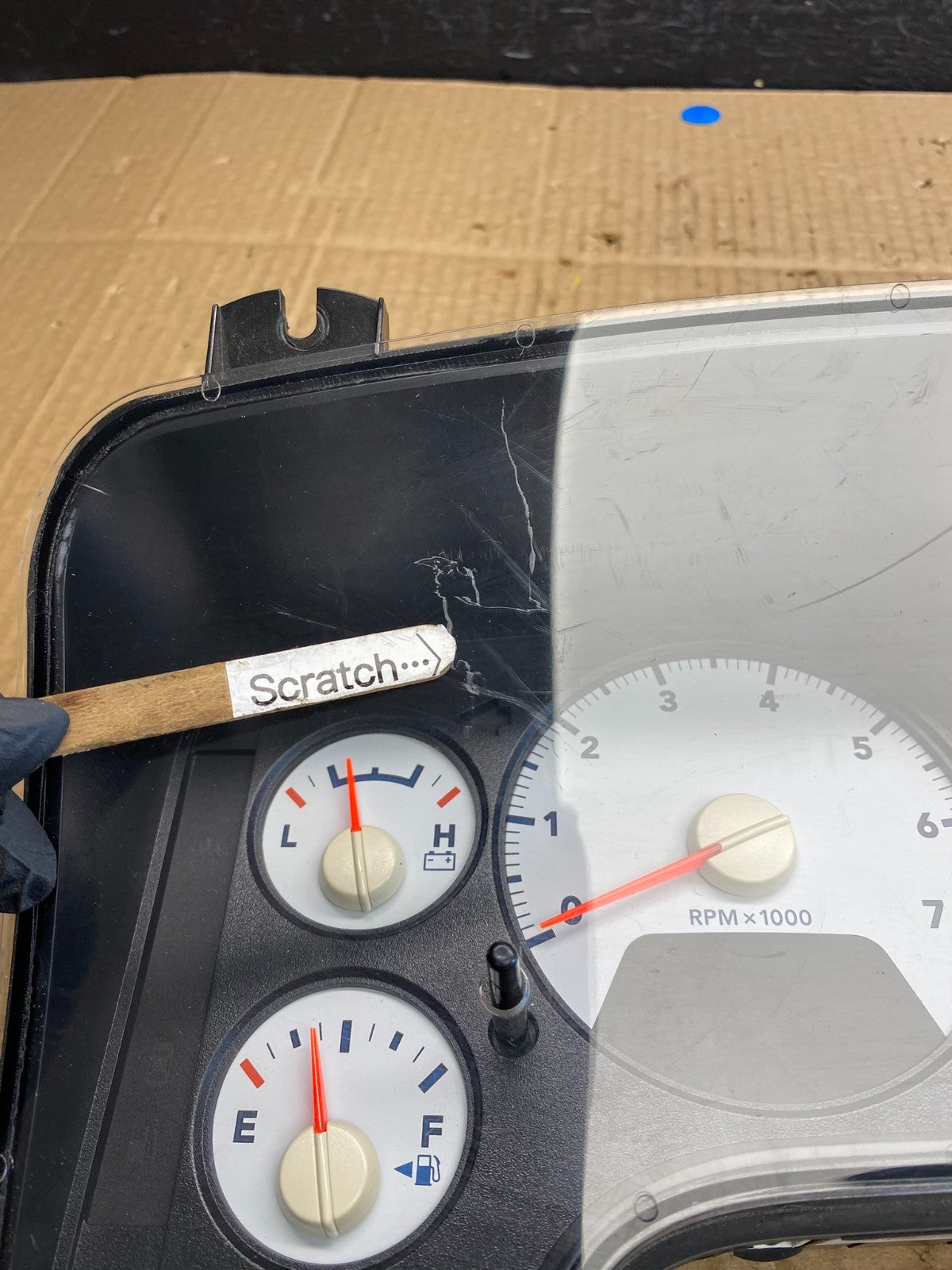 2003 - 2007 Dodge Ram 1500 Instrument Speedometer Gauge Cluster AC95793