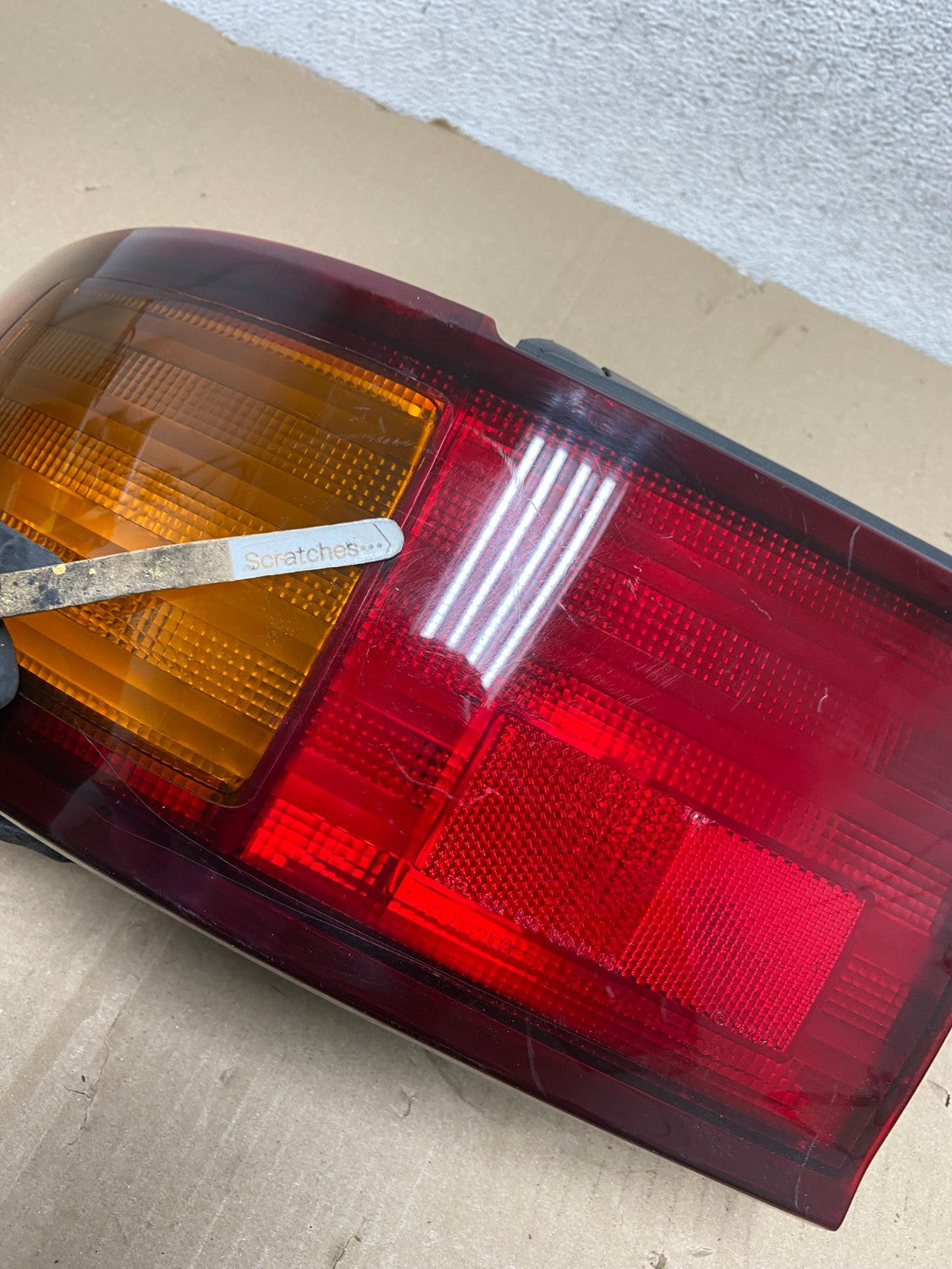 1995 - 1996 Toyota Camry Sedan Left Driver Side Lh Tail Light Lamp AG6840 LK3