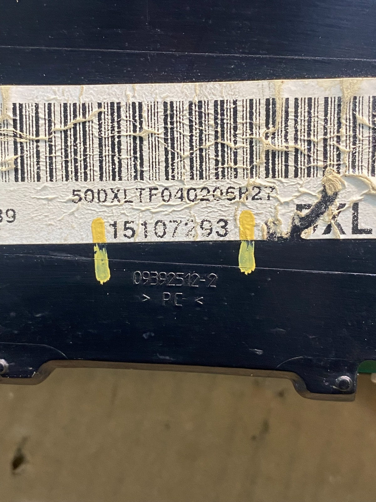 2004 to 2007 Chevrolet Express Speedometer Cluster Gauge AC8918 DG6
