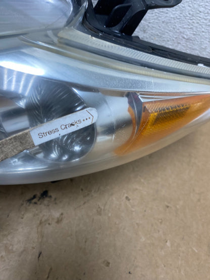2009 to 2010 Toyota Corolla Left Driver LH Headlight AI3645 DW4