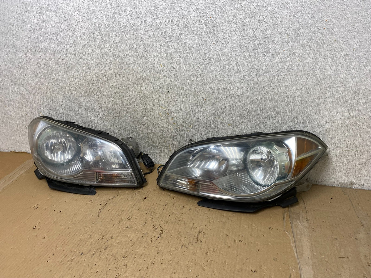 2008 to 2012 Chevrolet Malibu Left+Right Side Set Headlights AH2880 DW2