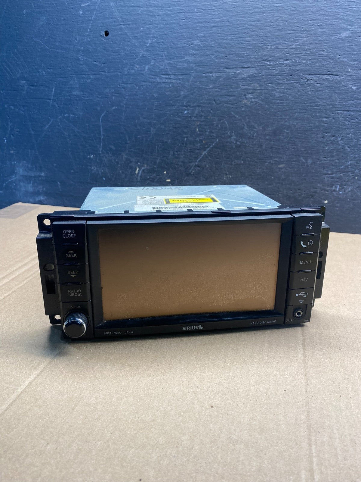 2008 2013 Jeep Dodge Chrysler Screen Display CD Player Satellite Radio AE7502 DW0