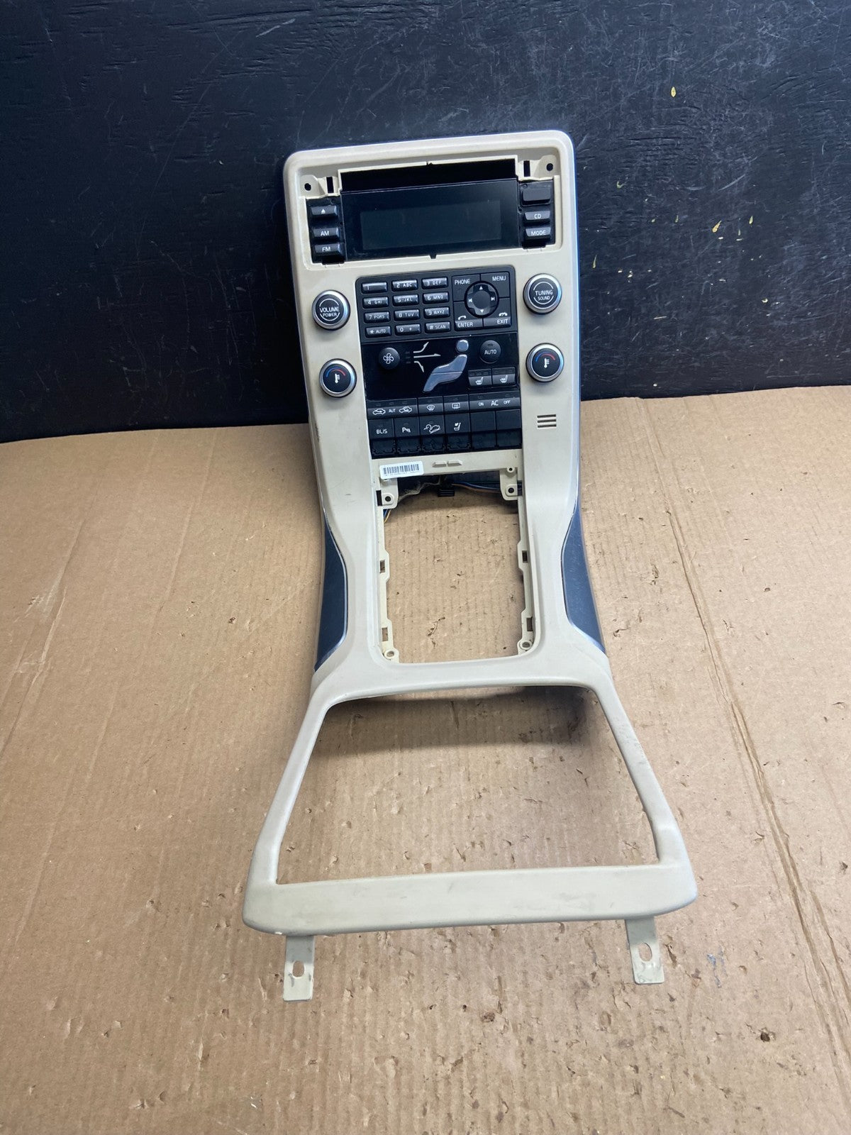 2008-2011 Volvo S80 XC70 Climate Control Radio Bezel Panel Trim ae3842 DG0