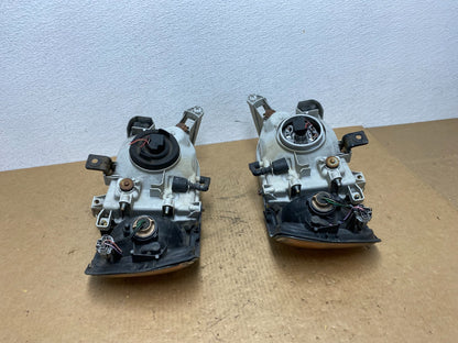 1999-2004 Nissan Pathfinder Left+Right Side Set Halogen Headlights Oem AC3404 DW8