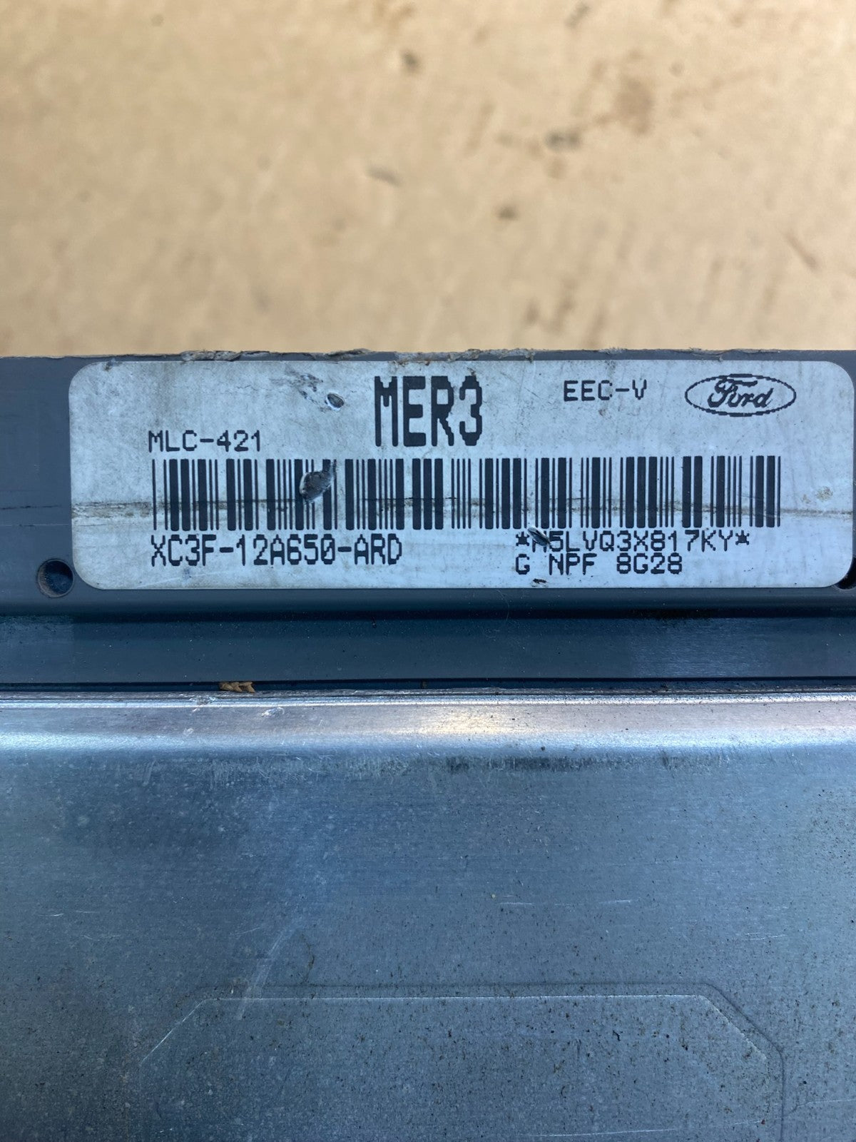 1999 Ford Truck F250 F350 5.4L Engine Control Module Unit ECU ECM AC7061 DG2