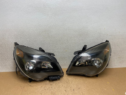 2010 - 2015 Chevrolet Equinox Halogen Headlights Left+Right Side Set AA0114 DW0